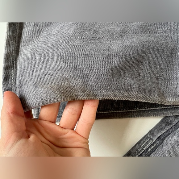 LEVIS DENIZEN 218 SLIM STRAIGHT Grey Denim Jeans - W32 L32 - Men’s - Picture 3 of 8